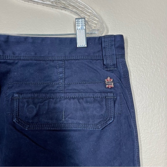 Incotex Mens Navy Blue Slim Fit Cargo Slacks Pants 100% Cotton Size 38 Waist - Picture 5 of 11